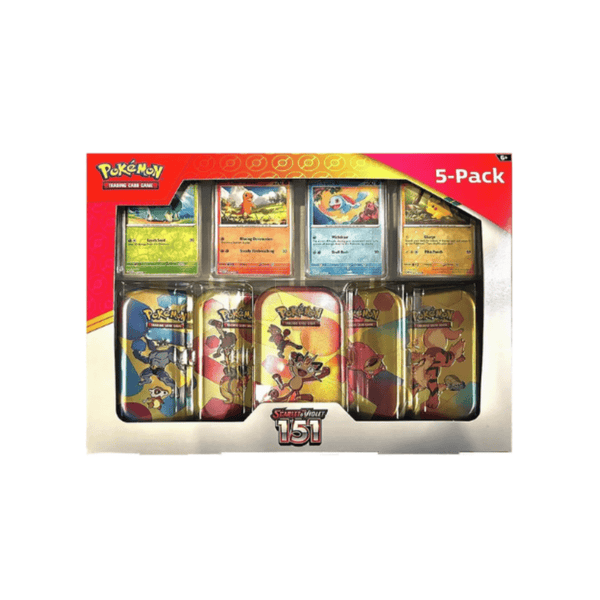 Pokemon tcg scarlet violet 151 costco mini tin bundle tcg shoppers 3540378