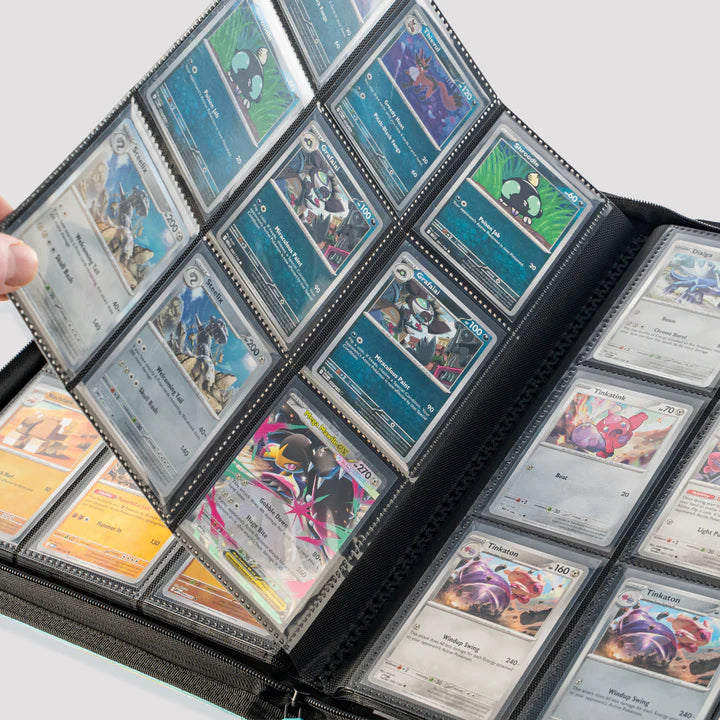 Premium Traditional sleeved collectors binder [360 pockets 3X3]