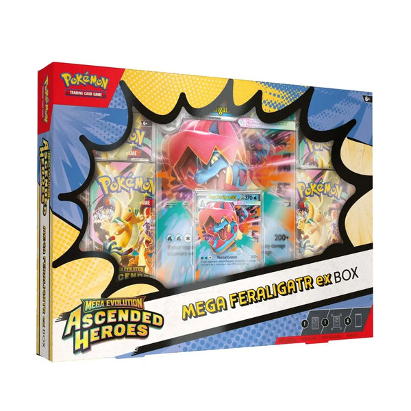 Ascended heroes mega feraligatr ex box