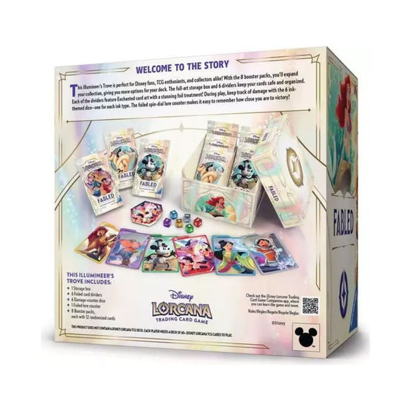 Disney lorcana fabled illumineer's troves box