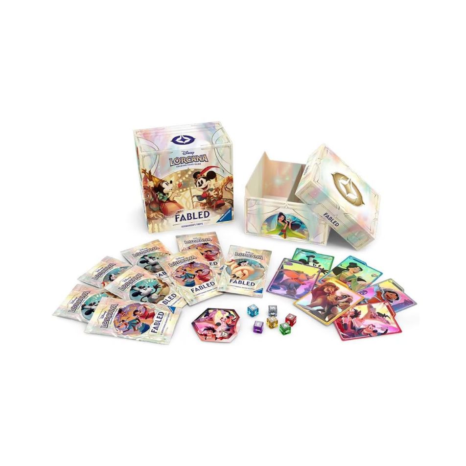 Disney Lorcana Fabled Illumineer's Troves box