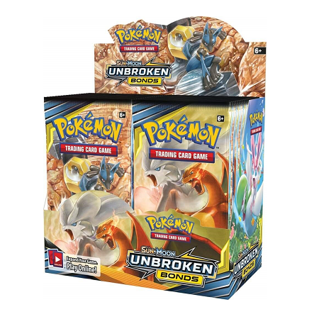 Sun & Moon Unbroken Bonds Booster Box