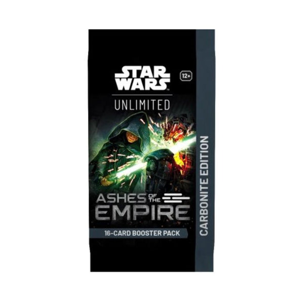 Star wars: unlimited   ashes of the empire carbonite booster box