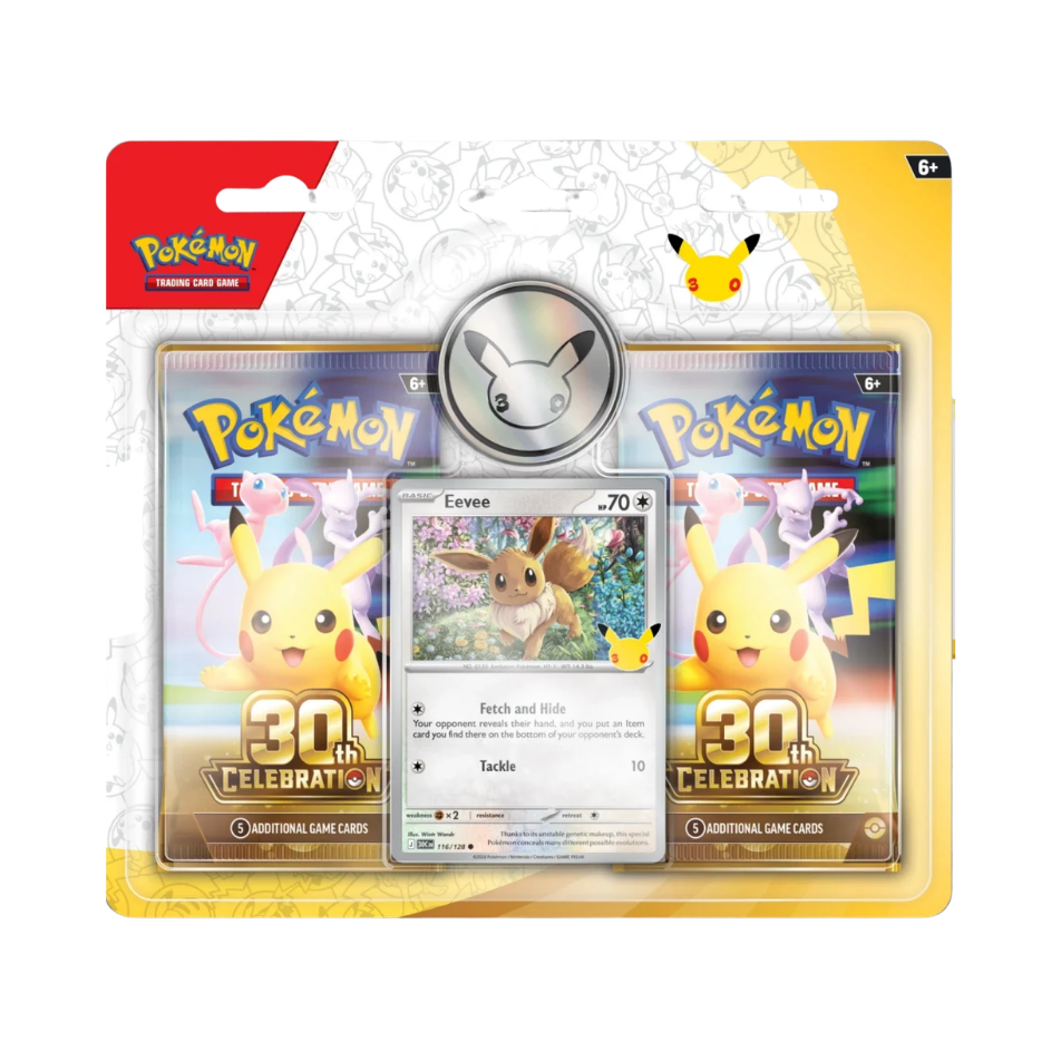 30th Celebration 2-Pack Blister Eevee
