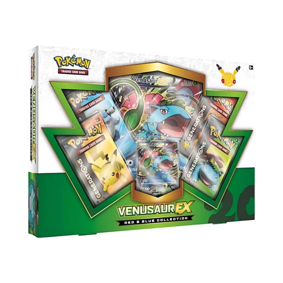 Red & Blue Collections: Venusaur EX Collection