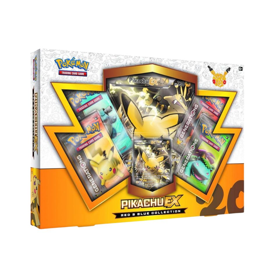 Red & Blue Collections: Pikachu EX Collection