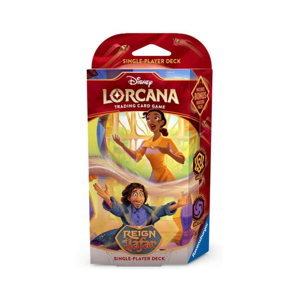 Disney lorcana reign of jafar single player deck