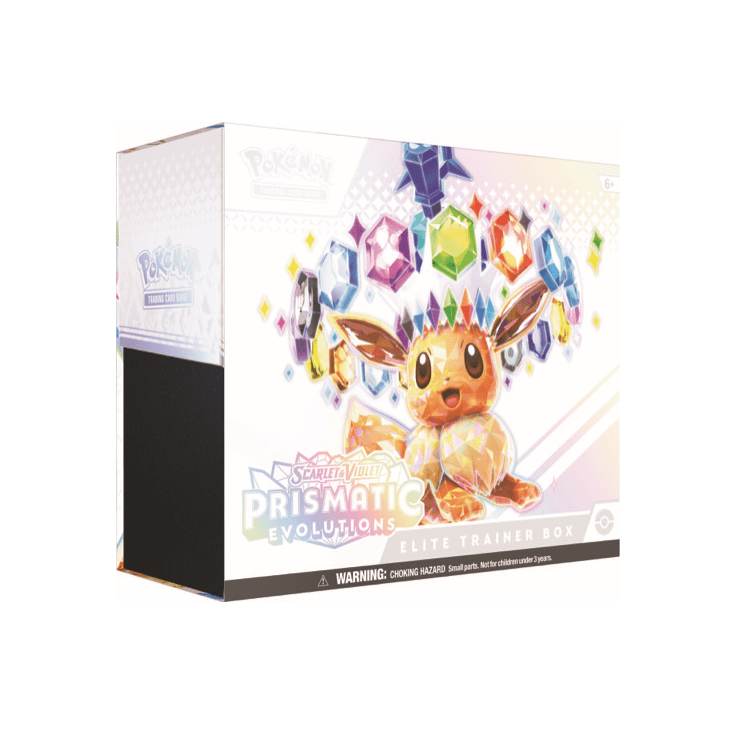 Prismatic evolutions elite trainer box