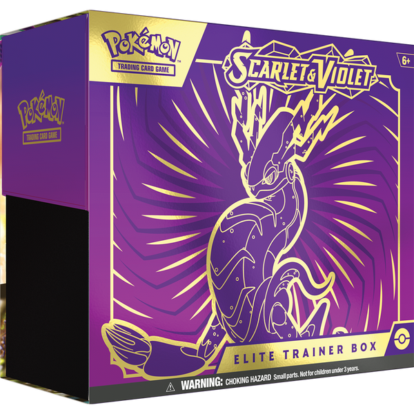 Scarlet & violet base elite trainer box met miraidon